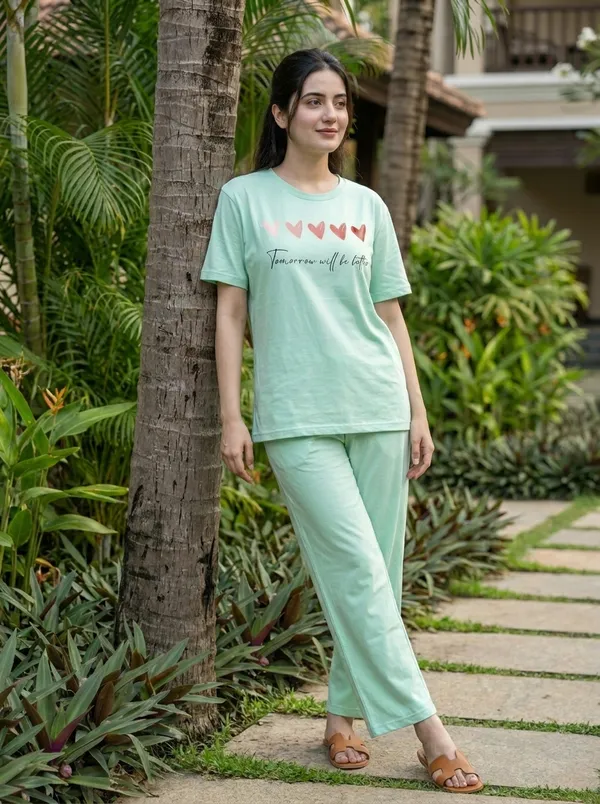 Fasense_Pure_Sinker_Cotton_Night_Suit_for_Women,__Super-Soft_Everyday_Loungewear_Tee_&_Pyjama_Set_for_Ladies_(Breathable,_Relaxed_Fit)