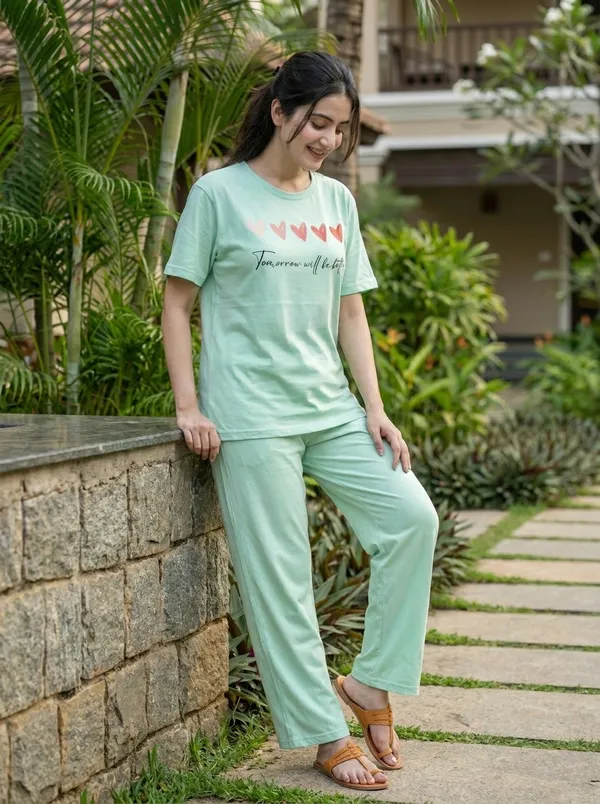 Fasense_Pure_Sinker_Cotton_Night_Suit_for_Women,__Super-Soft_Everyday_Loungewear_Tee_&_Pyjama_Set_for_Ladies_(Breathable,_Relaxed_Fit)