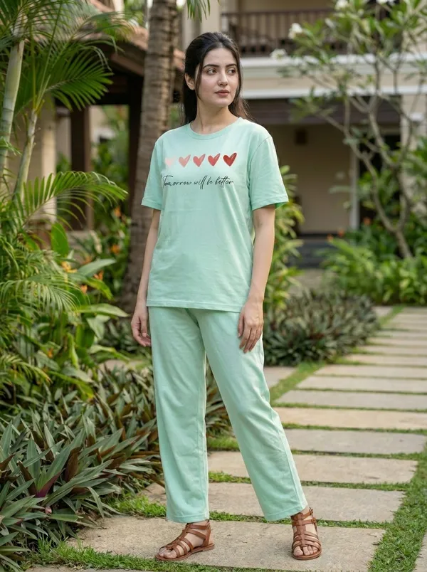 Fasense_Pure_Sinker_Cotton_Night_Suit_for_Women,__Super-Soft_Everyday_Loungewear_Tee_&_Pyjama_Set_for_Ladies_(Breathable,_Relaxed_Fit)