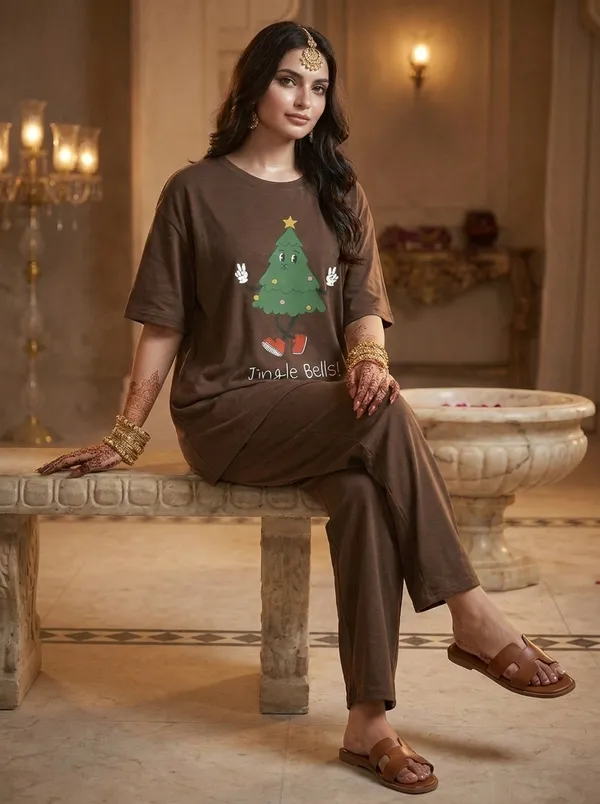 Fasense_Pure_Sinker_Cotton_Night_Suit_for_Women,__Super-Soft_Everyday_Loungewear_Tee_&_Pyjama_Set_for_Ladies_(Breathable,_Relaxed_Fit)