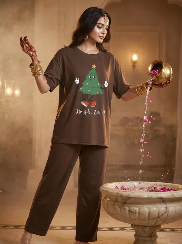 Fasense_Pure_Sinker_Cotton_Night_Suit_for_Women,__Super-Soft_Everyday_Loungewear_Tee_&_Pyjama_Set_for_Ladies_(Breathable,_Relaxed_Fit)