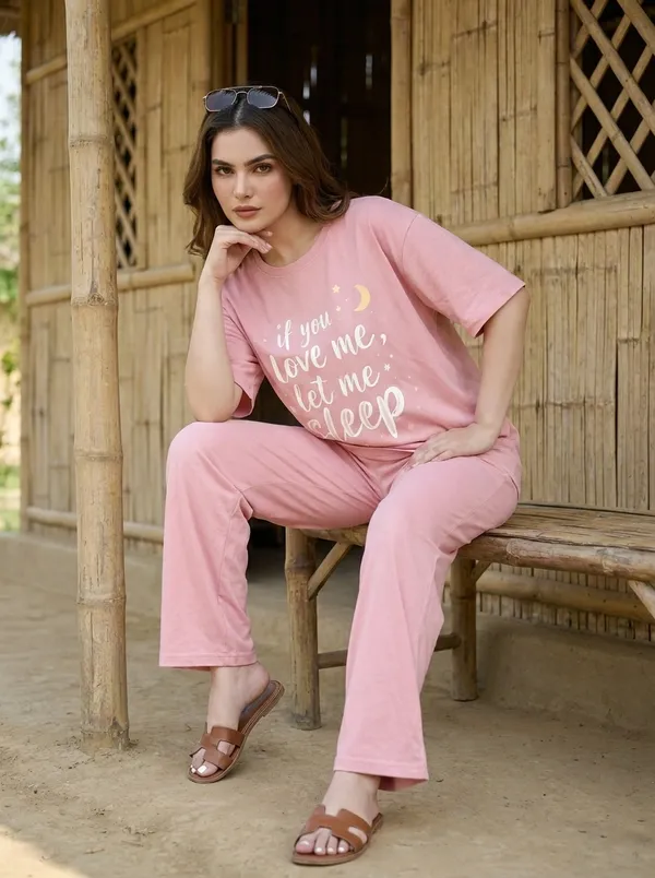 Fasense_Pure_Sinker_Cotton_Night_Suit_for_Women,__Super-Soft_Everyday_Loungewear_Tee_&_Pyjama_Set_for_Ladies_(Breathable,_Relaxed_Fit)