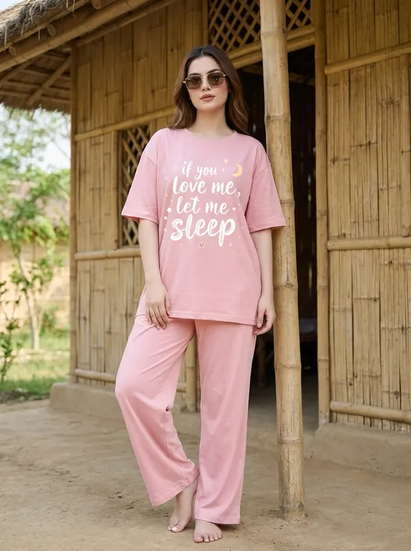 Fasense_Pure_Sinker_Cotton_Night_Suit_for_Women,__Super-Soft_Everyday_Loungewear_Tee_&_Pyjama_Set_for_Ladies_(Breathable,_Relaxed_Fit)