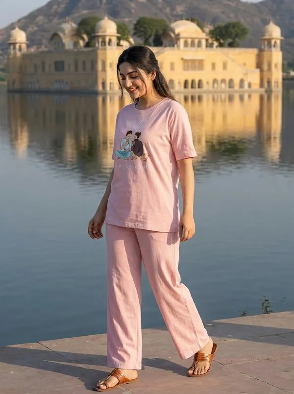 Fasense_Pure_Sinker_Cotton_Night_Suit_for_Women,__Super-Soft_Everyday_Loungewear_Tee_&_Pyjama_Set_for_Ladies_(Breathable,_Relaxed_Fit)