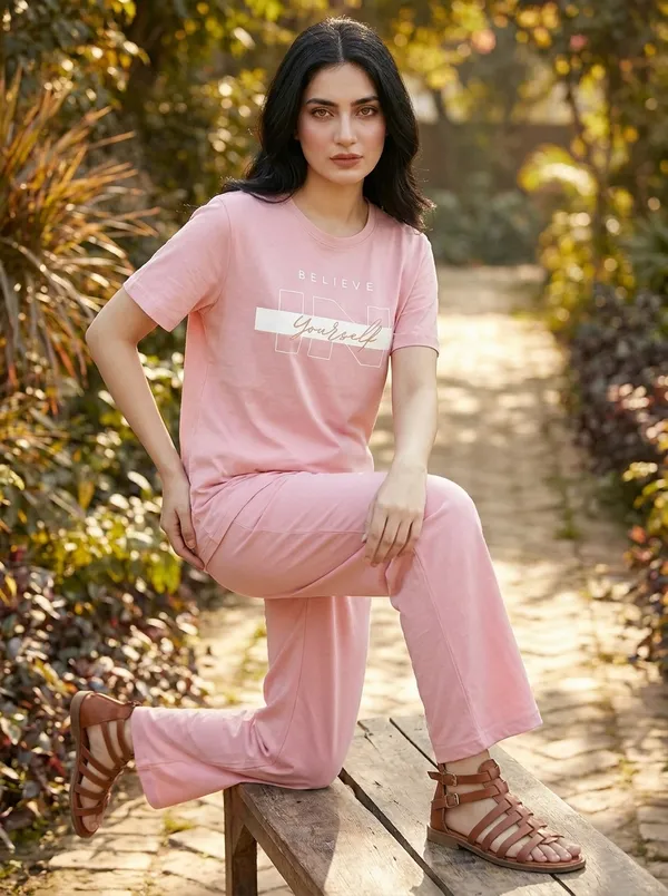 Fasense_Pure_Sinker_Cotton_Night_Suit_for_Women,__Super-Soft_Everyday_Loungewear_Tee_&_Pyjama_Set_for_Ladies_(Breathable,_Relaxed_Fit)