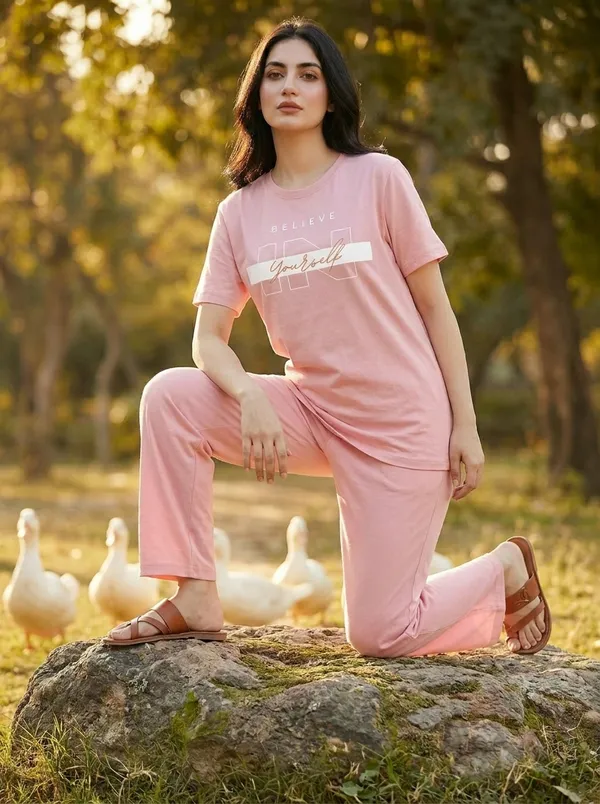 Fasense_Pure_Sinker_Cotton_Night_Suit_for_Women,__Super-Soft_Everyday_Loungewear_Tee_&_Pyjama_Set_for_Ladies_(Breathable,_Relaxed_Fit)