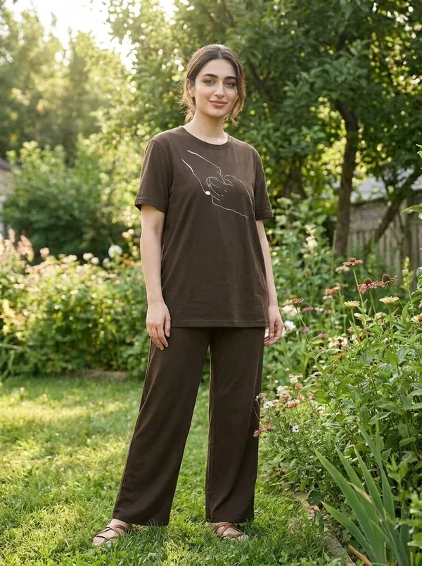 Fasense_Pure_Sinker_Cotton_Night_Suit_for_Women,__Super-Soft_Everyday_Loungewear_Tee_&_Pyjama_Set_for_Ladies_(Breathable,_Relaxed_Fit)