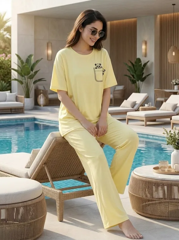 Fasense_Pure_Sinker_Cotton_Night_Suit_for_Women,__Super-Soft_Everyday_Loungewear_Tee_&_Pyjama_Set_for_Ladies_(Breathable,_Relaxed_Fit)