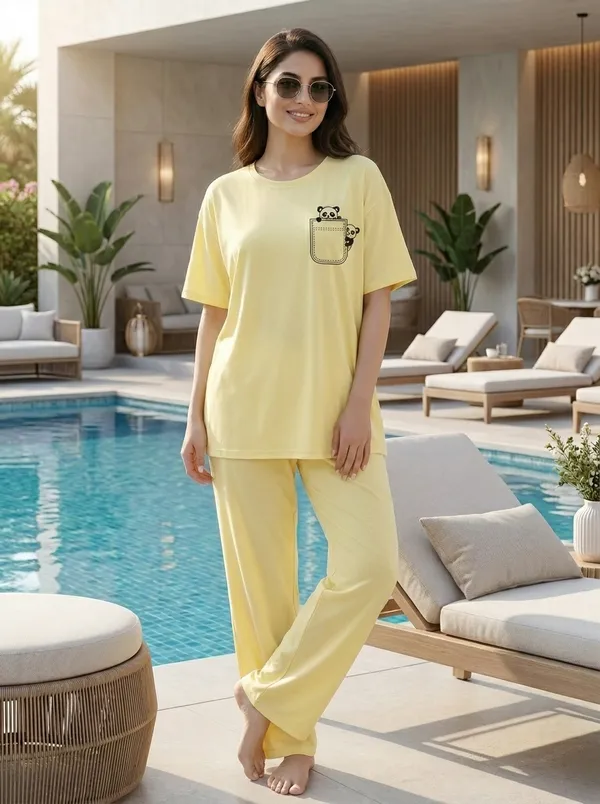 Fasense_Pure_Sinker_Cotton_Night_Suit_for_Women,__Super-Soft_Everyday_Loungewear_Tee_&_Pyjama_Set_for_Ladies_(Breathable,_Relaxed_Fit)