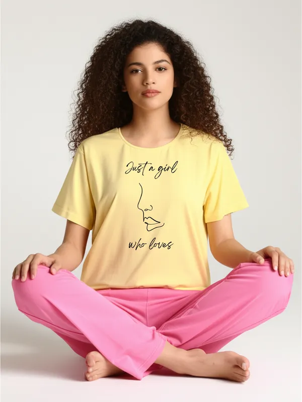 Fasense_Women_Cotton_Lycra_Half_Sleeve_Night_Suit_Set_Luxury_Comfort_Pyjama_Set_for_Ladies_Printed_Loungewear_for_Women