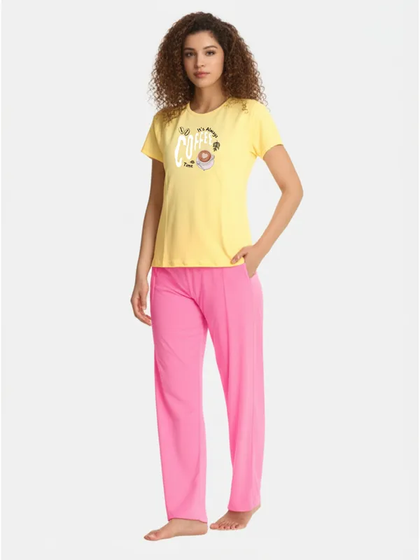 Fasense_Women_Cotton_Lycra_Half_Sleeve_Night_Suit_Set_Luxury_Comfort_Pyjama_Set_for_Ladies_Printed_Loungewear_for_Women