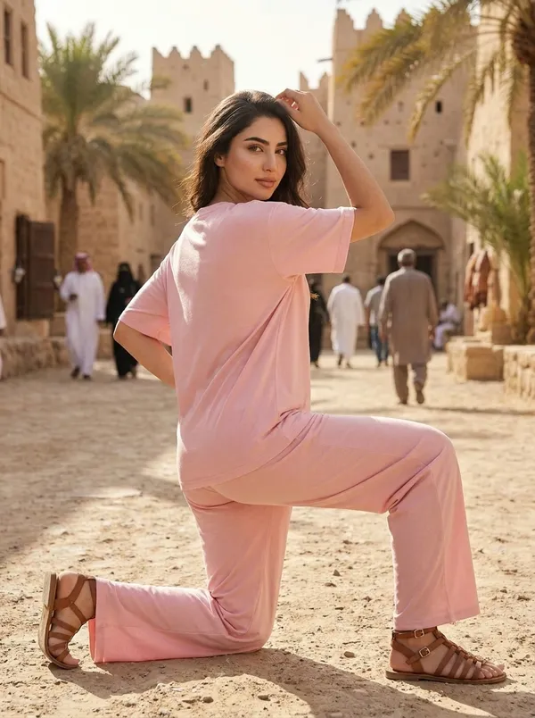 Fasense_Pure_Sinker_Cotton_Night_Suit_for_Women,__Super-Soft_Everyday_Loungewear_Tee_&_Pyjama_Set_for_Ladies_(Breathable,_Relaxed_Fit)