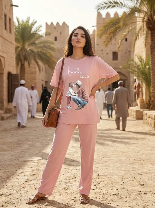 Fasense_Pure_Sinker_Cotton_Night_Suit_for_Women,__Super-Soft_Everyday_Loungewear_Tee_&_Pyjama_Set_for_Ladies_(Breathable,_Relaxed_Fit)