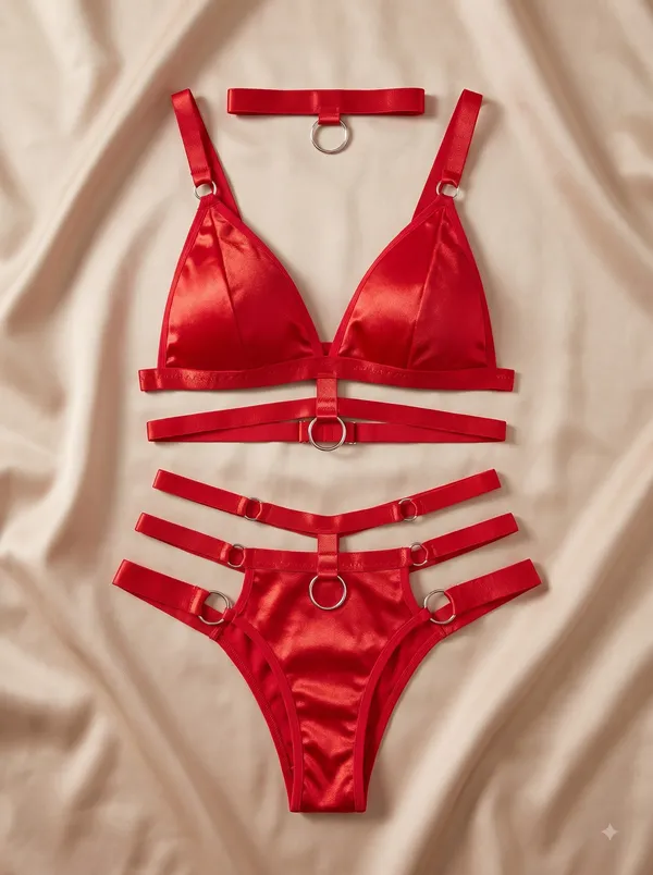 Elegant_Red_Babydoll_Lingerie_Set