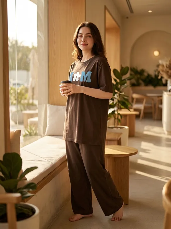 Fasense_Pure_Sinker_Cotton_Night_Suit_for_Women,__Super-Soft_Everyday_Loungewear_Tee_&_Pyjama_Set_for_Ladies_(Breathable,_Relaxed_Fit)