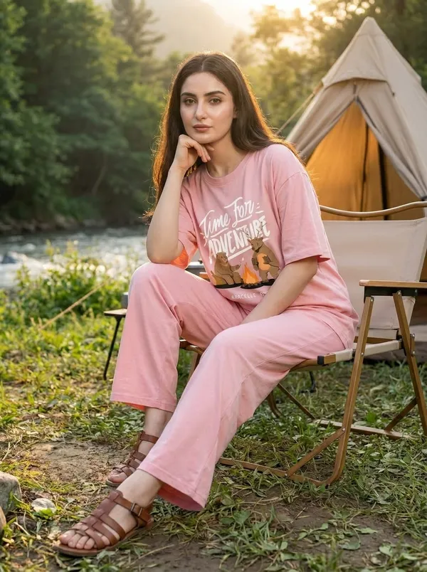 Fasense_Pure_Sinker_Cotton_Night_Suit_for_Women,__Super-Soft_Everyday_Loungewear_Tee_&_Pyjama_Set_for_Ladies_(Breathable,_Relaxed_Fit)