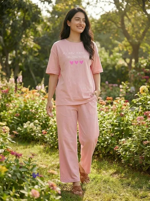 Fasense_Pure_Sinker_Cotton_Night_Suit_for_Women,__Super-Soft_Everyday_Loungewear_Tee_&_Pyjama_Set_for_Ladies_(Breathable,_Relaxed_Fit)