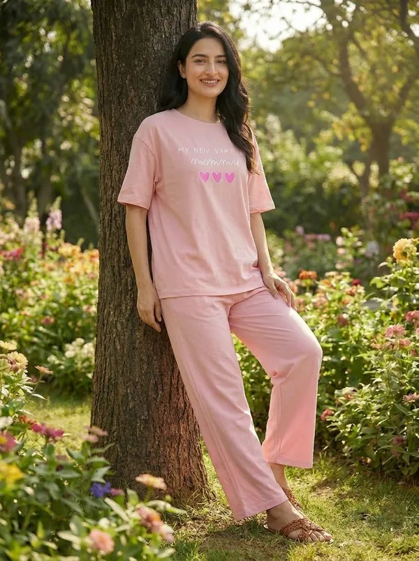 Fasense_Pure_Sinker_Cotton_Night_Suit_for_Women,__Super-Soft_Everyday_Loungewear_Tee_&_Pyjama_Set_for_Ladies_(Breathable,_Relaxed_Fit)