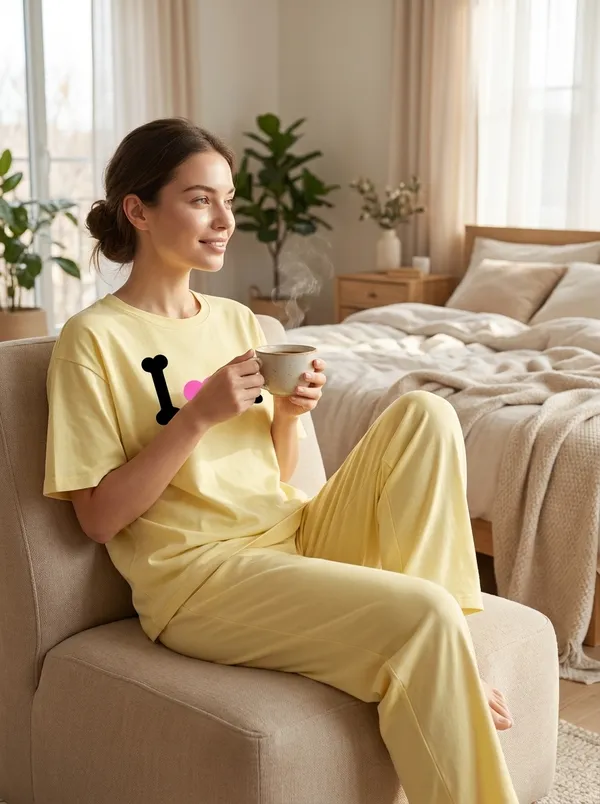 Fasense_Pure_Sinker_Cotton_Night_Suit_for_Women,__Super-Soft_Everyday_Loungewear_Tee_&_Pyjama_Set_for_Ladies_(Breathable,_Relaxed_Fit)