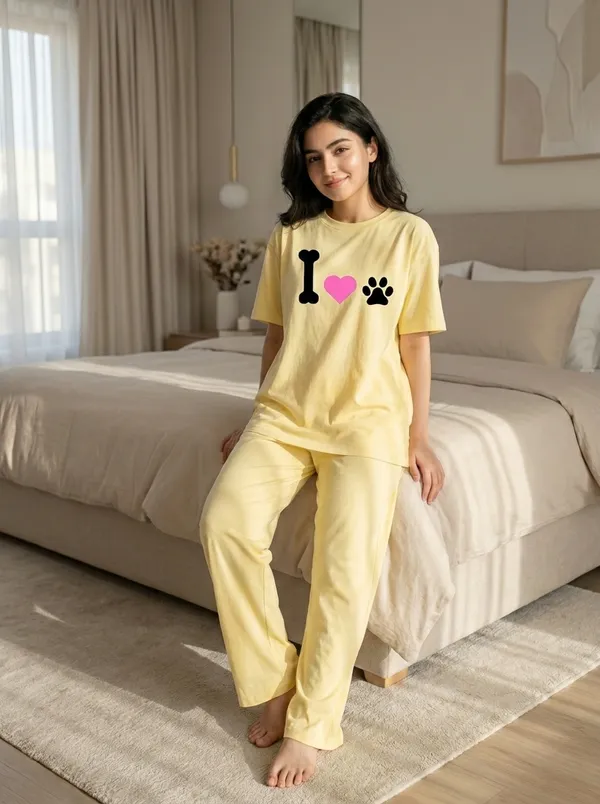 Fasense_Pure_Sinker_Cotton_Night_Suit_for_Women,__Super-Soft_Everyday_Loungewear_Tee_&_Pyjama_Set_for_Ladies_(Breathable,_Relaxed_Fit)