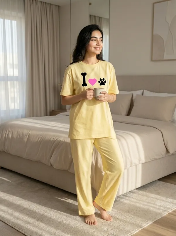Fasense_Pure_Sinker_Cotton_Night_Suit_for_Women,__Super-Soft_Everyday_Loungewear_Tee_&_Pyjama_Set_for_Ladies_(Breathable,_Relaxed_Fit)