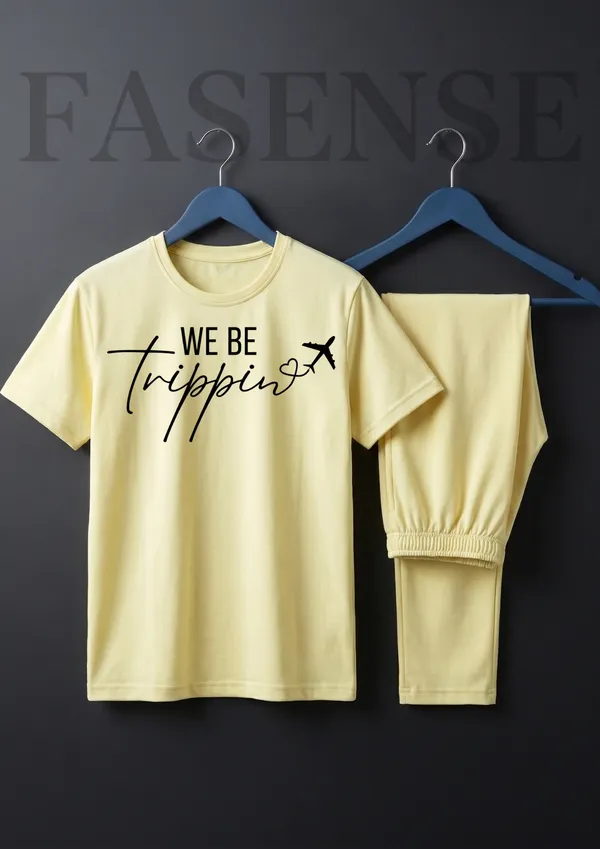 Fasense_Pure_Sinker_Cotton_Night_Suit_for_Women,_Soft_&_Breathable_"We_Be_Trippin"_Loungewear_Pyjama_Set_for_Ladies