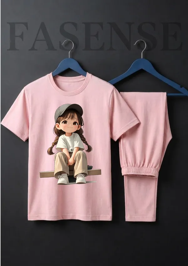 Fasense_Pure_Sinker_Cotton_Night_Suit_for_Women_("Cute_Anime_Girl"_Edition),_Soft_&_Breathable_Loungewear_Pyjama_Set_for_Ladies