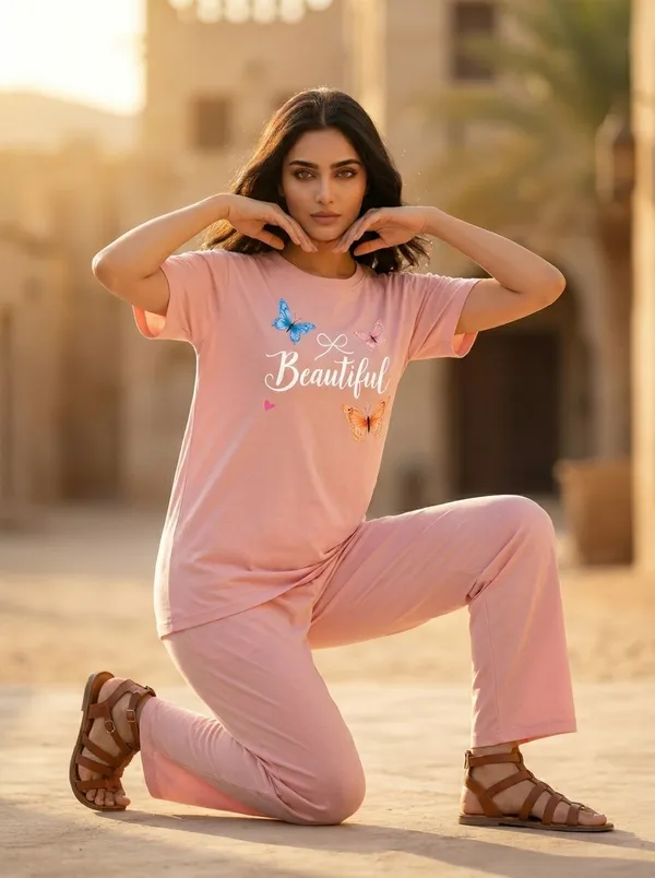 Fasense_Pure_Sinker_Cotton_Night_Suit_for_Women,__Super-Soft_Everyday_Loungewear_Tee_&_Pyjama_Set_for_Ladies_(Breathable,_Relaxed_Fit)
