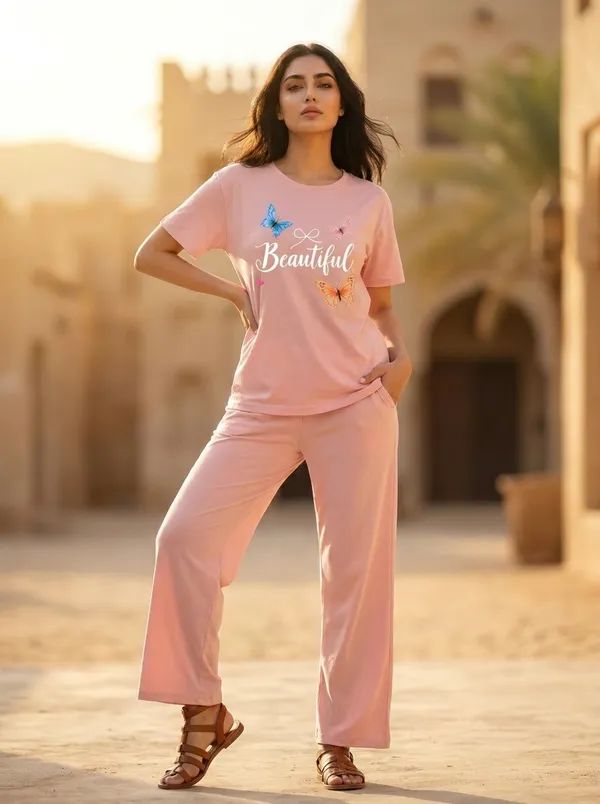 Fasense_Pure_Sinker_Cotton_Night_Suit_for_Women,__Super-Soft_Everyday_Loungewear_Tee_&_Pyjama_Set_for_Ladies_(Breathable,_Relaxed_Fit)