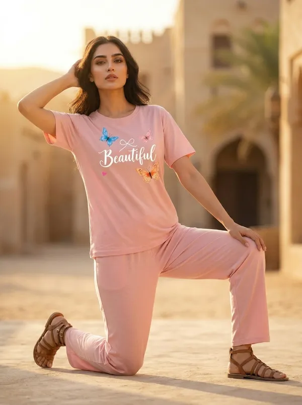 Fasense_Pure_Sinker_Cotton_Night_Suit_for_Women,__Super-Soft_Everyday_Loungewear_Tee_&_Pyjama_Set_for_Ladies_(Breathable,_Relaxed_Fit)
