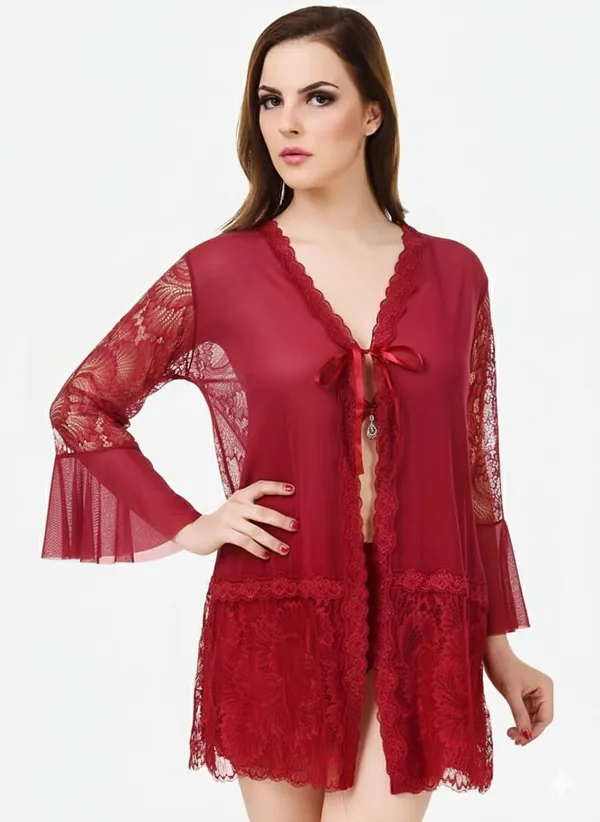 Women's_Romantic_Floral_Powernet_Robe__Sheer_Rose_Print_Nightwear_with_Elegant_Lace_Trim_(One_Size:_32-40_inch)