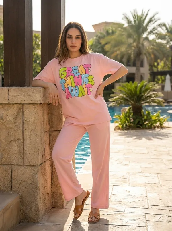 Fasense_Pure_Sinker_Cotton_Night_Suit_for_Women,__Super-Soft_Everyday_Loungewear_Tee_&_Pyjama_Set_for_Ladies_(Breathable,_Relaxed_Fit)