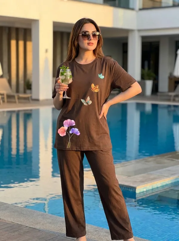 Fasense_Pure_Sinker_Cotton_Night_Suit_for_Women,__Super-Soft_Everyday_Loungewear_Tee_&_Pyjama_Set_for_Ladies_(Breathable,_Relaxed_Fit)