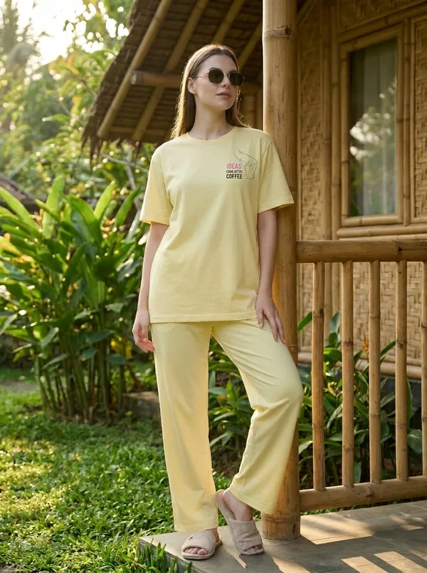 Fasense_Pure_Sinker_Cotton_Night_Suit_for_Women,__Super-Soft_Everyday_Loungewear_Tee_&_Pyjama_Set_for_Ladies_(Breathable,_Relaxed_Fit)