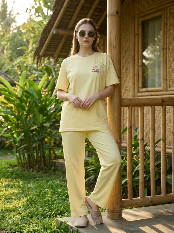 Fasense_Pure_Sinker_Cotton_Night_Suit_for_Women,__Super-Soft_Everyday_Loungewear_Tee_&_Pyjama_Set_for_Ladies_(Breathable,_Relaxed_Fit)