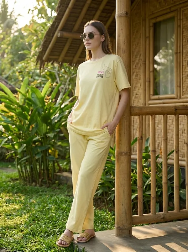 Fasense_Pure_Sinker_Cotton_Night_Suit_for_Women,__Super-Soft_Everyday_Loungewear_Tee_&_Pyjama_Set_for_Ladies_(Breathable,_Relaxed_Fit)