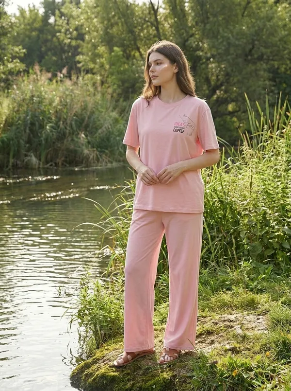 Fasense_Pure_Sinker_Cotton_Night_Suit_for_Women,__Super-Soft_Everyday_Loungewear_Tee_&_Pyjama_Set_for_Ladies_(Breathable,_Relaxed_Fit)