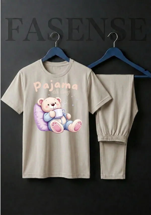 Fasense_Pure_Sinker_Cotton_Night_Suit_for_Women,__Super-Soft_Everyday_Loungewear_Tee_&_Pyjama_Set_for_Ladies_(Breathable,_Relaxed_Fit)