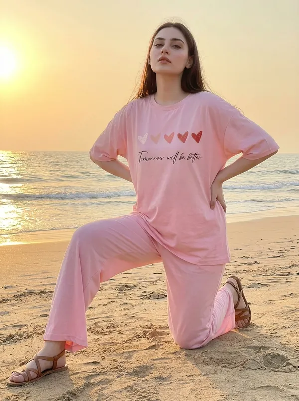 Fasense_Pure_Sinker_Cotton_Night_Suit_for_Women,__Super-Soft_Everyday_Loungewear_Tee_&_Pyjama_Set_for_Ladies_(Breathable,_Relaxed_Fit)