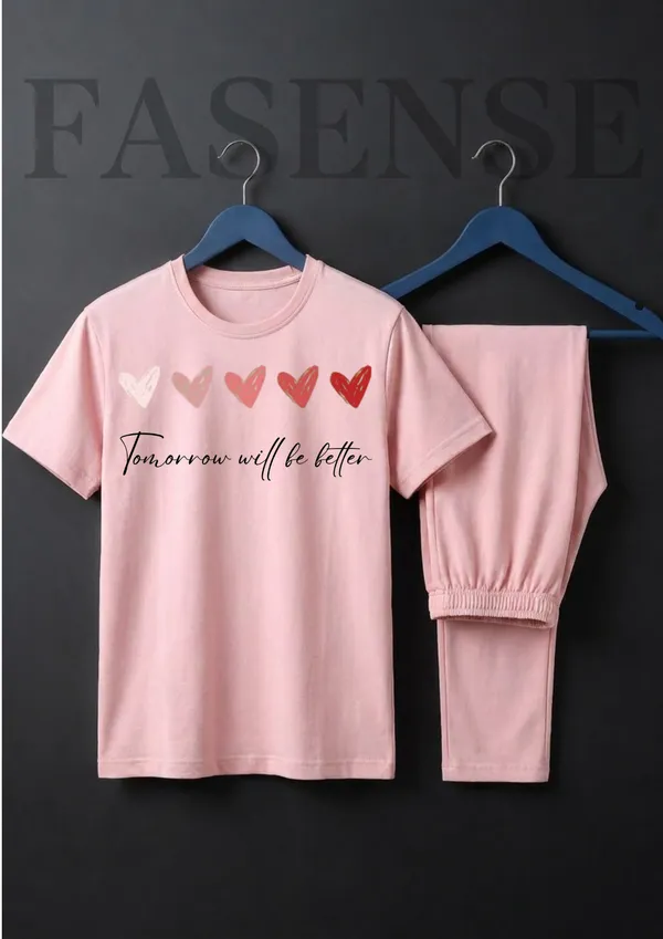 Fasense_Pure_Sinker_Cotton_Night_Suit_for_Women,__Super-Soft_Everyday_Loungewear_Tee_&_Pyjama_Set_for_Ladies_(Breathable,_Relaxed_Fit)