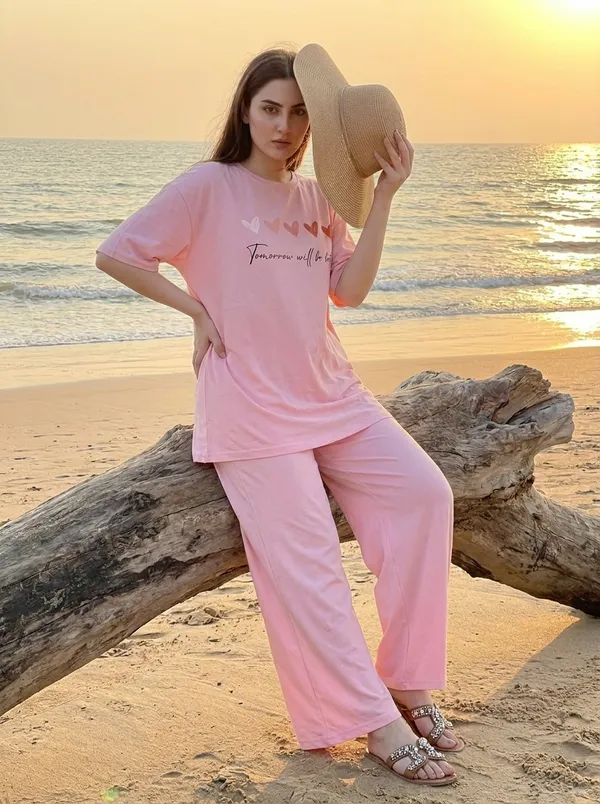 Fasense_Pure_Sinker_Cotton_Night_Suit_for_Women,__Super-Soft_Everyday_Loungewear_Tee_&_Pyjama_Set_for_Ladies_(Breathable,_Relaxed_Fit)