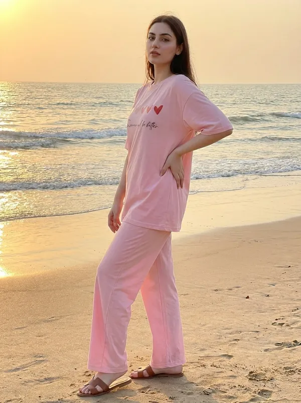 Fasense_Pure_Sinker_Cotton_Night_Suit_for_Women,__Super-Soft_Everyday_Loungewear_Tee_&_Pyjama_Set_for_Ladies_(Breathable,_Relaxed_Fit)