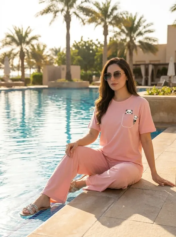Fasense_Pure_Sinker_Cotton_Night_Suit_for_Women,__Super-Soft_Everyday_Loungewear_Tee_&_Pyjama_Set_for_Ladies_(Breathable,_Relaxed_Fit)