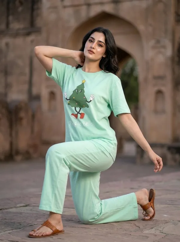 Fasense_Pure_Sinker_Cotton_Night_Suit_for_Women,__Super-Soft_Everyday_Loungewear_Tee_&_Pyjama_Set_for_Ladies_(Breathable,_Relaxed_Fit)