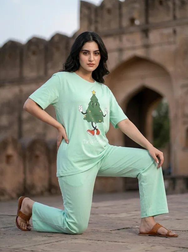 Fasense_Pure_Sinker_Cotton_Night_Suit_for_Women,__Super-Soft_Everyday_Loungewear_Tee_&_Pyjama_Set_for_Ladies_(Breathable,_Relaxed_Fit)