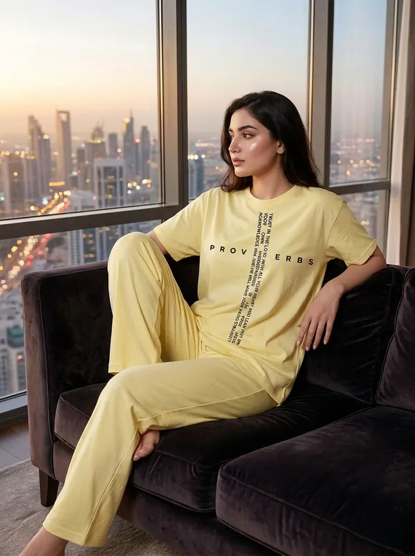 Fasense_Pure_Sinker_Cotton_Night_Suit_for_Women,__Super-Soft_Everyday_Loungewear_Tee_&_Pyjama_Set_for_Ladies_(Breathable,_Relaxed_Fit)
