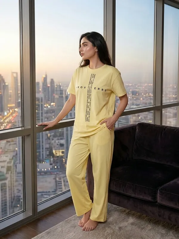 Fasense_Pure_Sinker_Cotton_Night_Suit_for_Women,__Super-Soft_Everyday_Loungewear_Tee_&_Pyjama_Set_for_Ladies_(Breathable,_Relaxed_Fit)