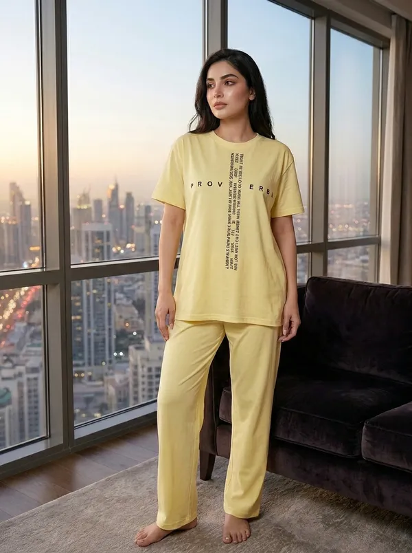 Fasense_Pure_Sinker_Cotton_Night_Suit_for_Women,__Super-Soft_Everyday_Loungewear_Tee_&_Pyjama_Set_for_Ladies_(Breathable,_Relaxed_Fit)