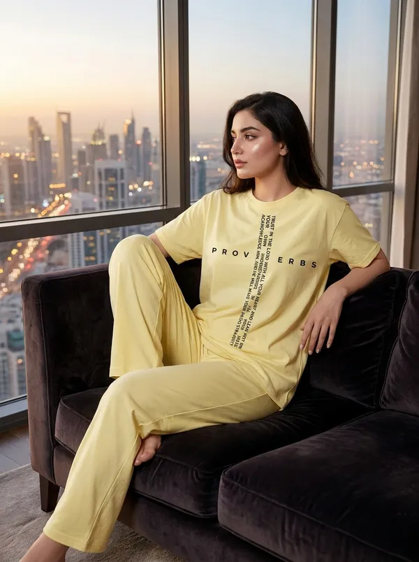 Fasense_Pure_Sinker_Cotton_Night_Suit_for_Women,__Super-Soft_Everyday_Loungewear_Tee_&_Pyjama_Set_for_Ladies_(Breathable,_Relaxed_Fit)