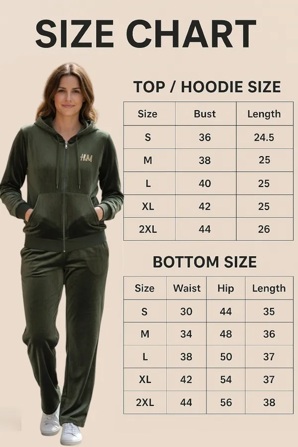 Fasense_Women's_Velvet_Supersoft_Nightsuit_Set_-_Premium_Loungewear_Pyjama_Set_for_Ladies-_Green